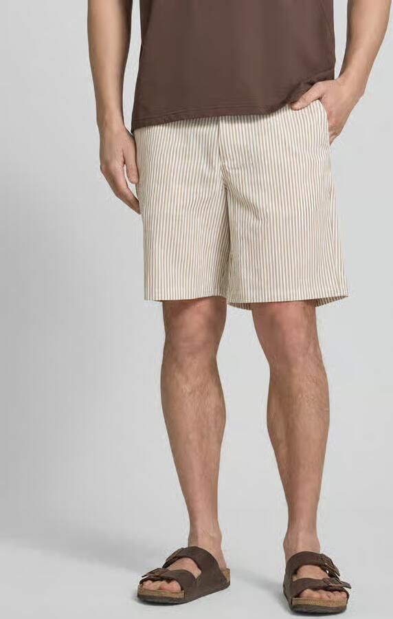 Selected Regular fit bermuda's van katoenmix model 'KARL' - Foto 2
