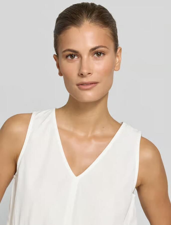 Selected regular fit blousetop van puur katoen model 'BLAIR'