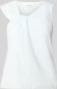 Selected regular fit blousetop van puur katoen model 'HANNAH'