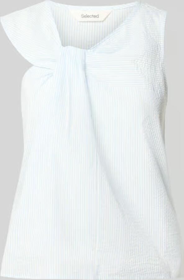 Selected regular fit blousetop van puur katoen model 'HANNAH' - Foto 2