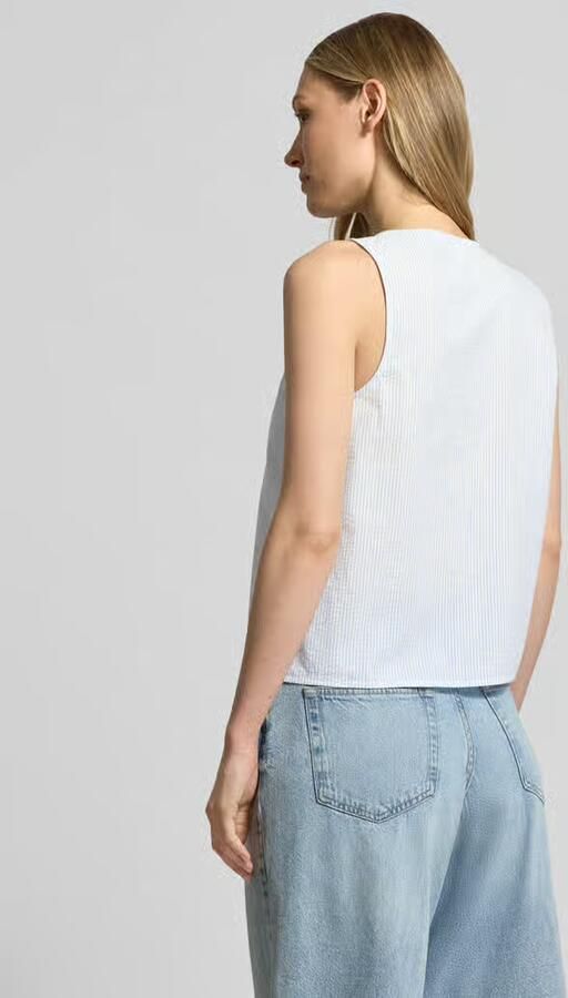Selected regular fit blousetop van puur katoen model 'HANNAH' - Foto 3