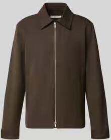 Selected Regular fit blouson met viscose model 'REGULAR'