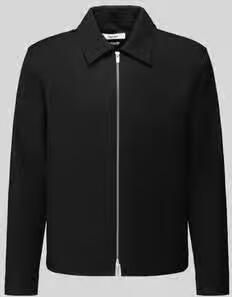 Selected Regular fit blouson met viscose model 'REGULAR'