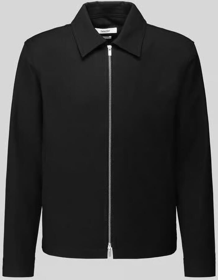 Selected Regular fit blouson met viscose model 'REGULAR' - Foto 2