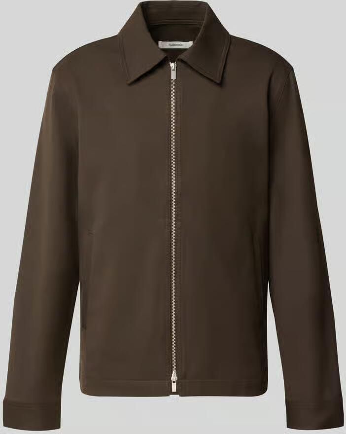 Selected Regular fit blouson met viscose model 'REGULAR' - Foto 2