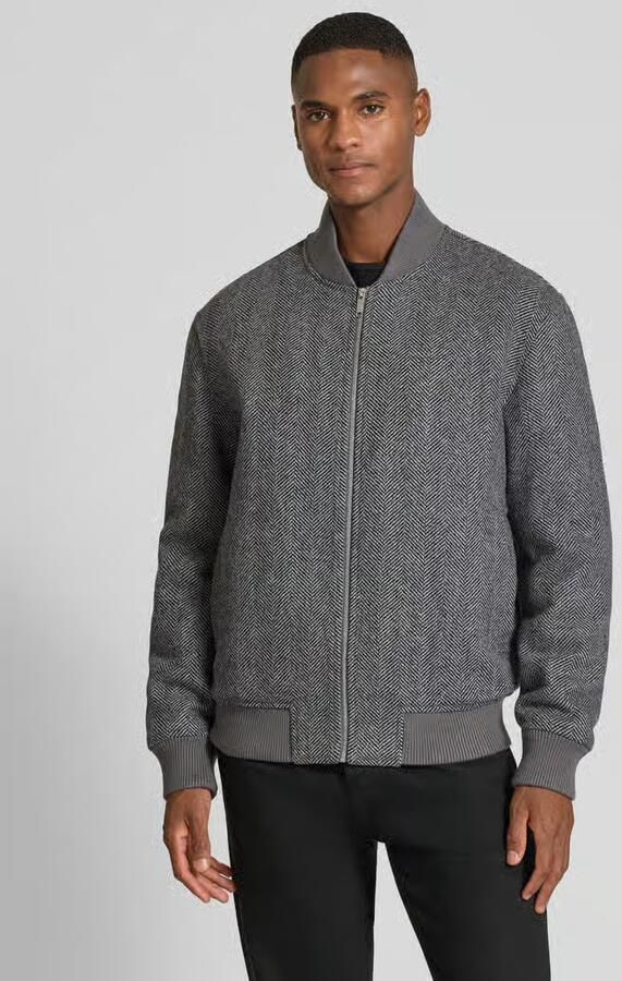 Selected Homme Regular fit bomberjack van wolmix model 'JENS' - Foto 2