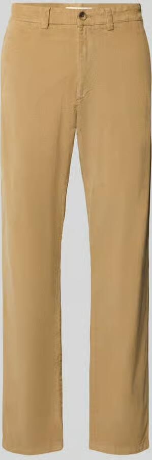 Selected Regular fit broek met bandplooi