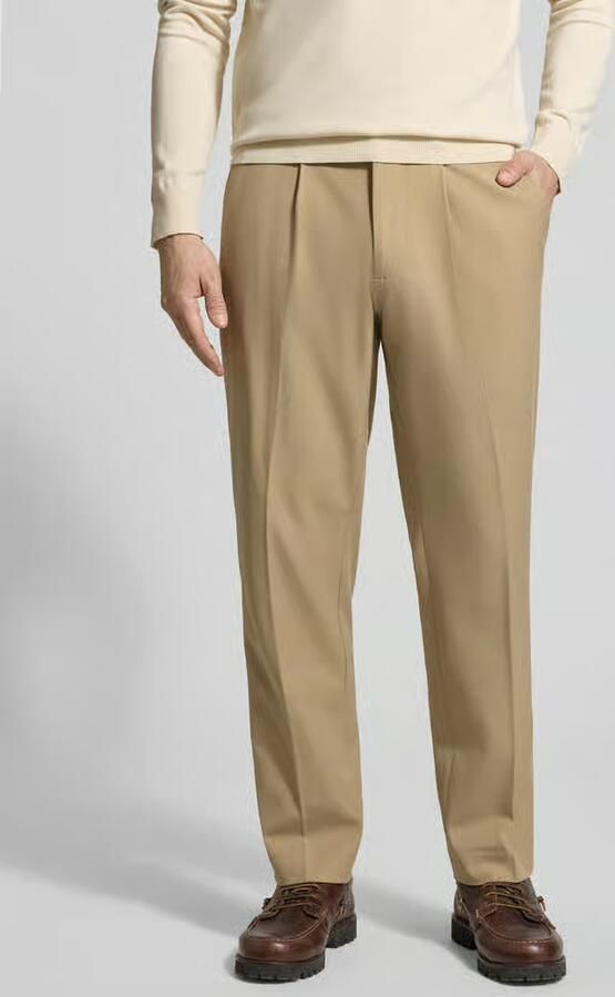 Selected Homme Regular fit chino met viscose - Foto 3