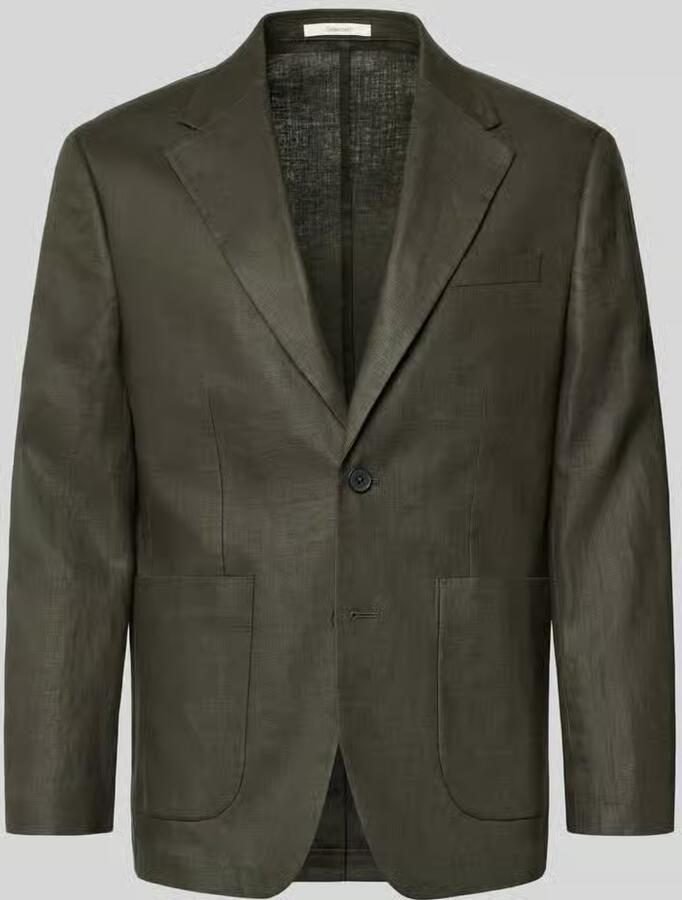 Selected regular fit colbert van puur linnen model 'BAILEY' - Foto 2