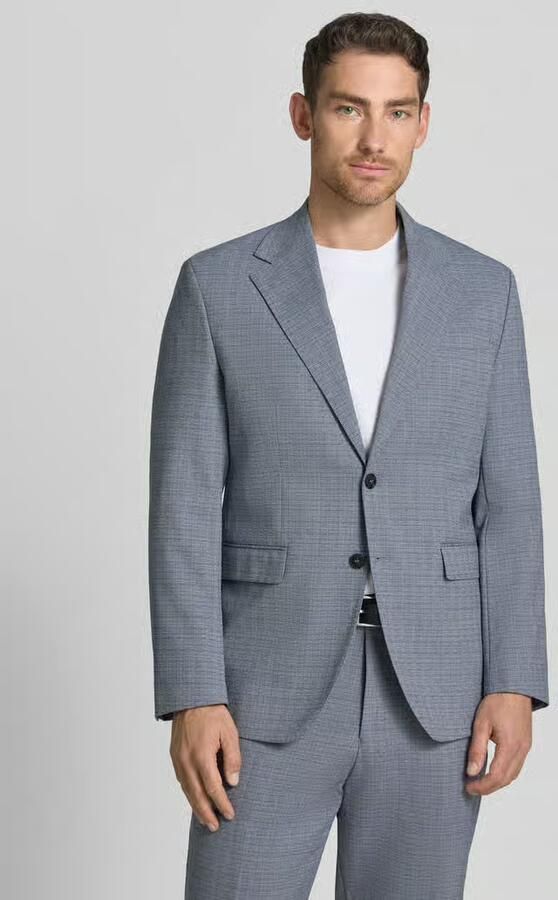 Selected regular fit colbert van wolmix model 'DUKE' - Foto 2