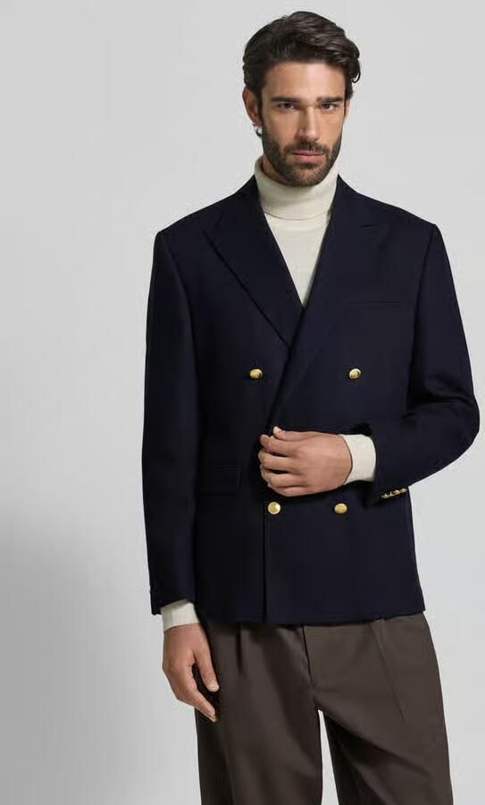 Selected Homme Regular fit colbert van zuivere wol model 'GAMES' - Foto 4