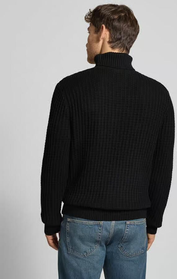 Selected Homme Regular fit coltrui in wafelstructuur model 'TOM'