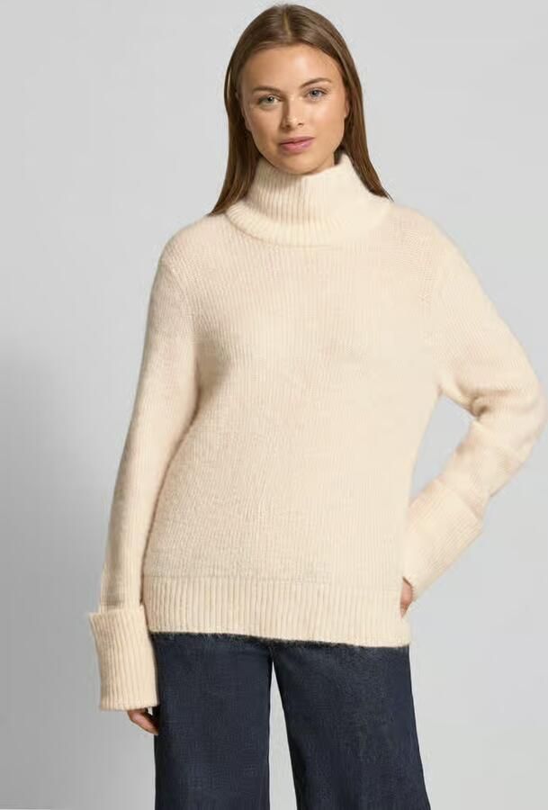 SELECTED FEMME Dames Truien & Vesten Slfsia Ras Ls Knit High Neck Beige - Foto 12
