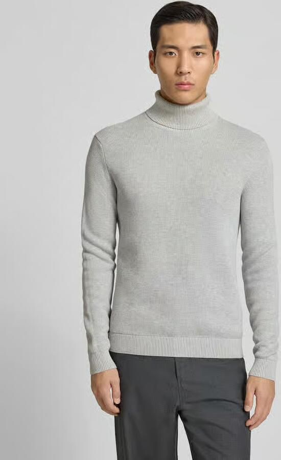Selected Homme Regular fit coltrui van puur katoen model 'DANE' - Foto 2