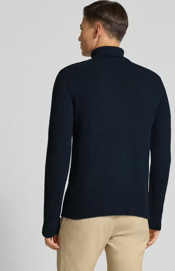 Selected Homme Regular fit coltrui van puur katoen model 'TREVOR'