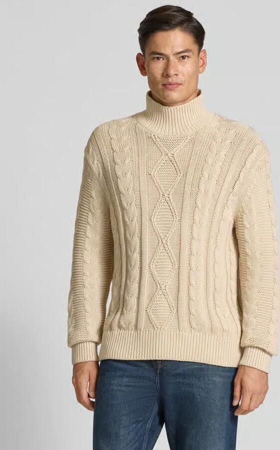Selected Homme Regular fit coltrui van puur katoen model 'UFFE' - Foto 2