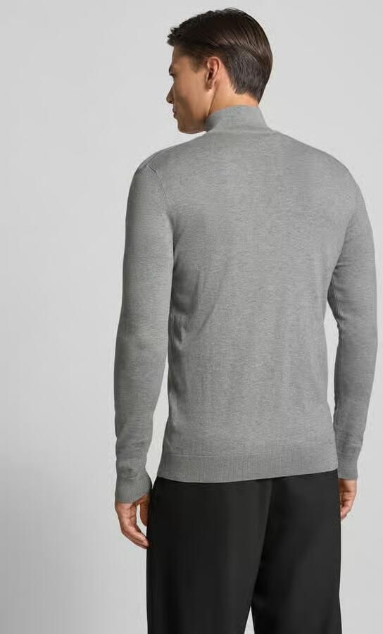 Selected Regular fit gebreid jack van puur katoen model 'BERG' - Foto 8