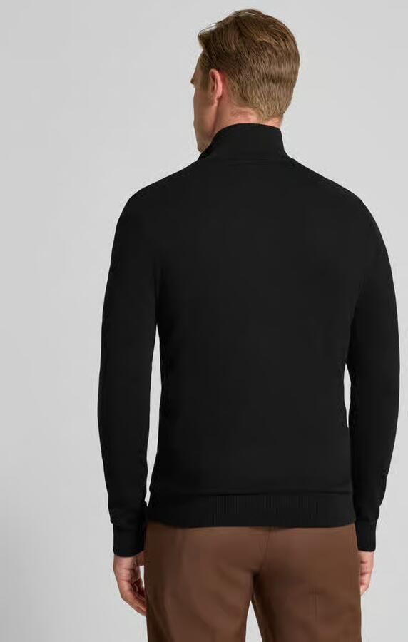 Selected Homme Regular fit gebreid jack van puur katoen model 'BERG' - Foto 9