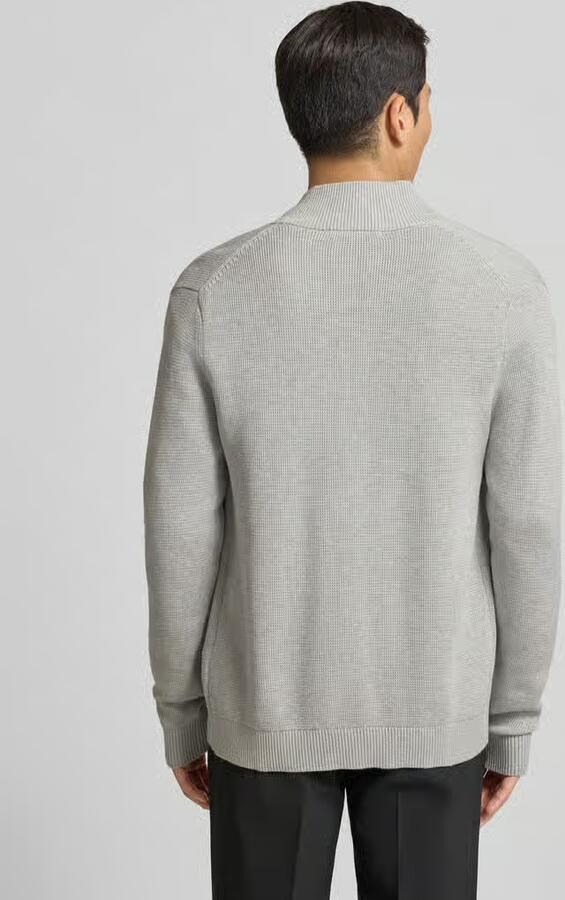 Selected Homme Regular fit gebreid jack van puur katoen model 'DANE'