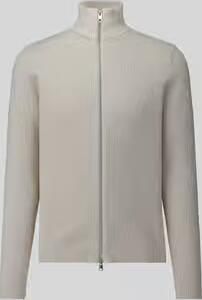 Selected Homme Regular fit gebreid jack van puur katoen model 'DANE' - Foto 8