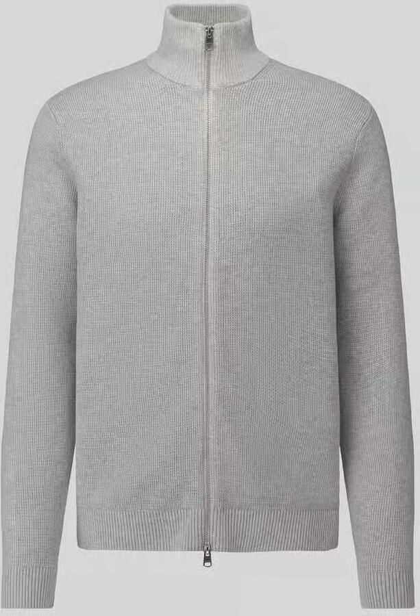 Selected Homme Regular fit gebreid jack van puur katoen model 'DANE' - Foto 2