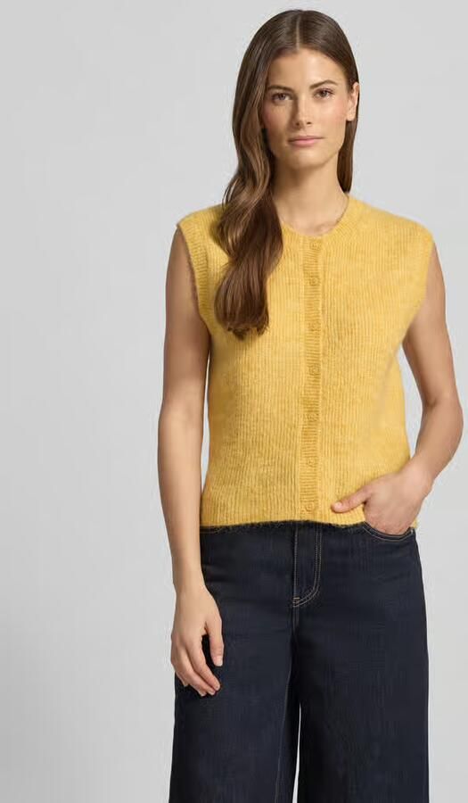 Selected Femme Regular fit gebreid jack van wolmix - Foto 4