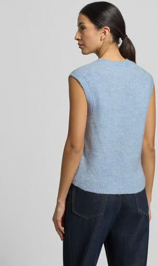 Selected Regular fit gebreid jack van wolmix - Foto 2