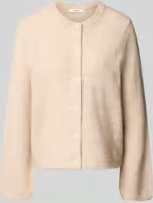 Selected regular fit gebreid jack van wolmix met alpaca-aandeel model 'LULU NEW' - Foto 5