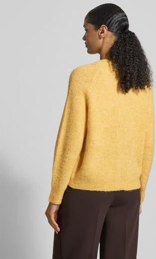 Selected Femme Regular fit gebreid jack van wolmix met alpaca model 'LULU'