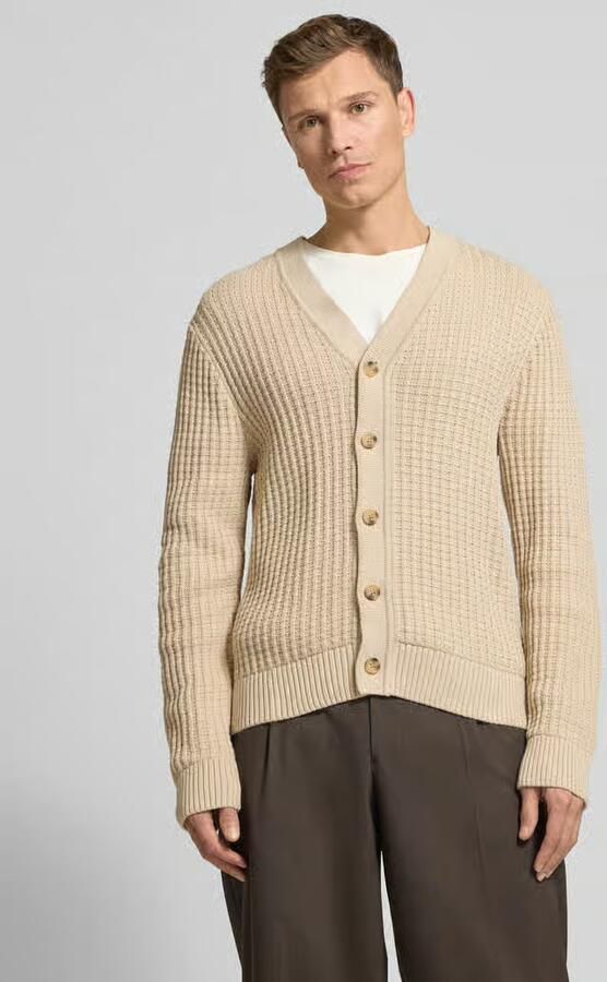 Selected Homme Regular Fit gebreid vest van puur katoen model 'TOM' - Foto 2