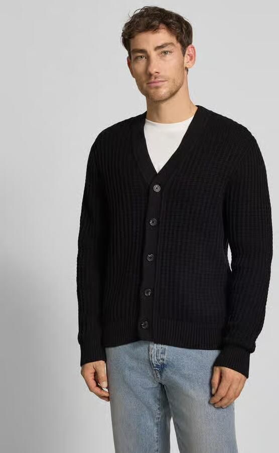 Selected Homme Regular Fit gebreid vest van puur katoen model 'TOM' - Foto 2
