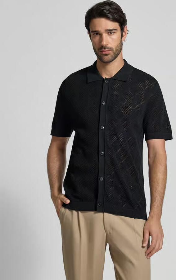 Selected Homme Regular fit gebreide cardigan van puur katoen model 'ARCO' - Foto 2
