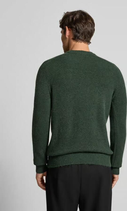 Selected Homme Regular fit gebreide pullover met mix van alpaca en wol model 'RAI' - Foto 3