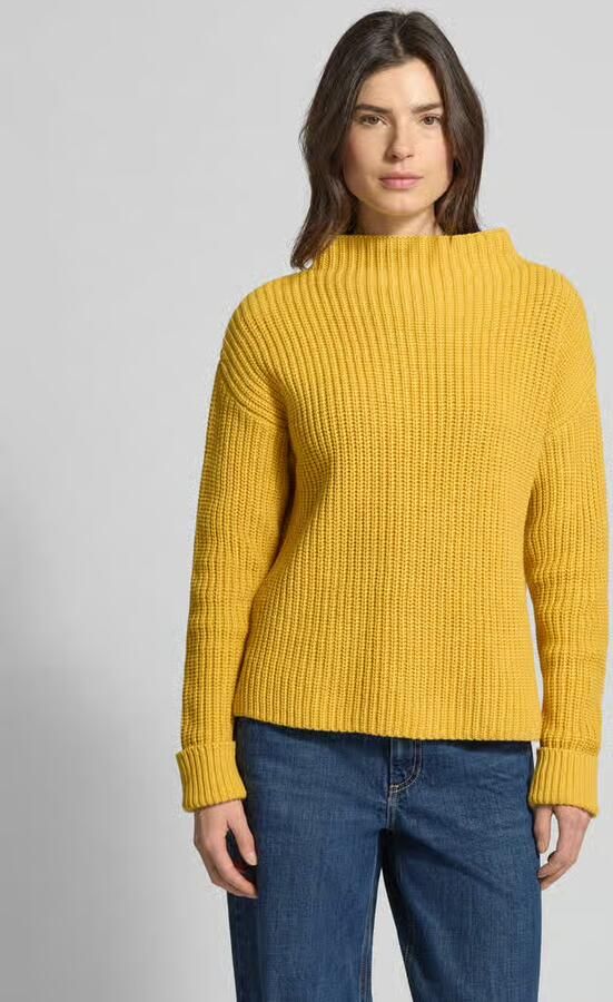 Selected Regular fit gebreide pullover met bio-katoen aandeel model 'SELMA' - Foto 3