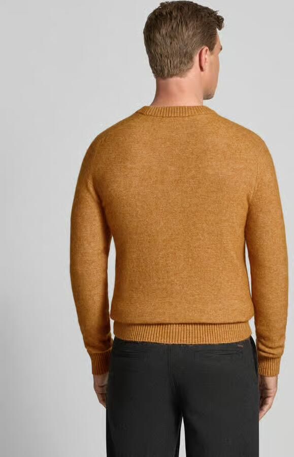 Selected Regular fit gebreide pullover met mix van alpaca en wol model 'RAI'