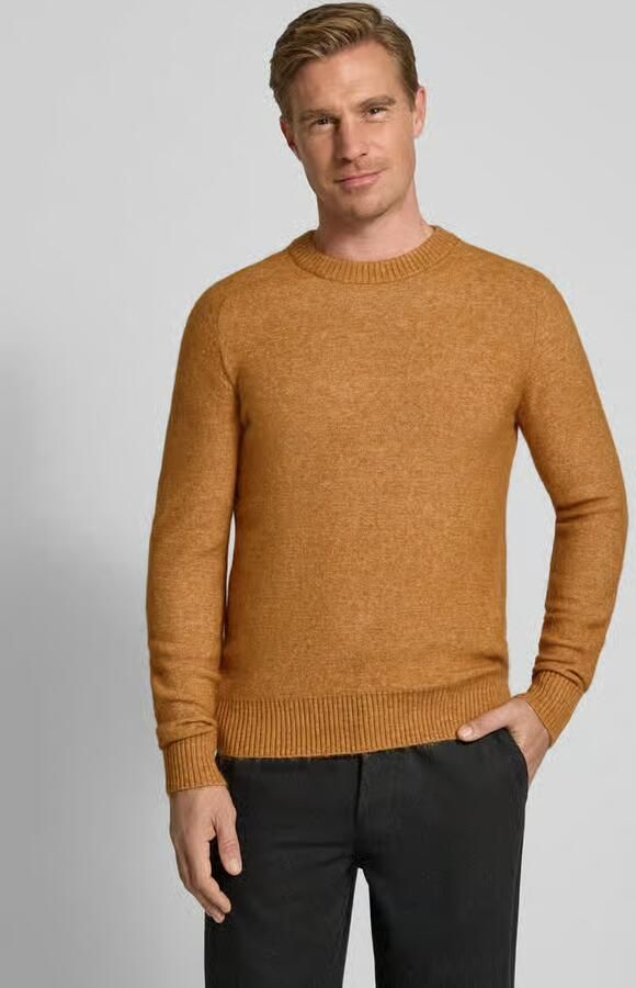 Selected Regular fit gebreide pullover met mix van alpaca en wol model 'RAI' - Foto 2