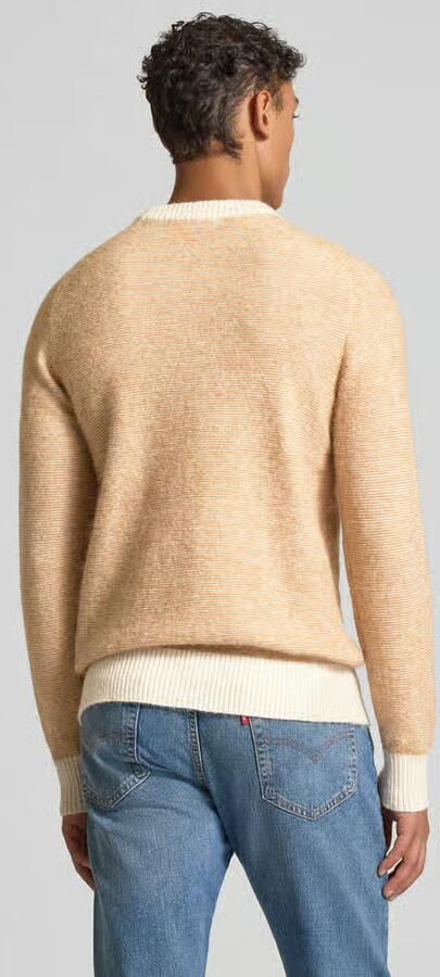 Selected Regular fit gebreide pullover met mix van alpaca en wol model 'RAI'