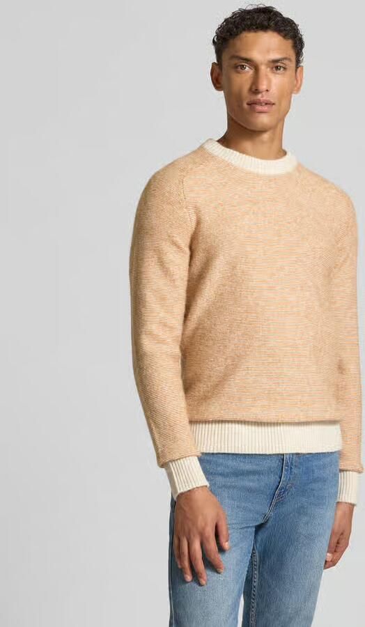 Selected Regular fit gebreide pullover met mix van alpaca en wol model 'RAI' - Foto 2