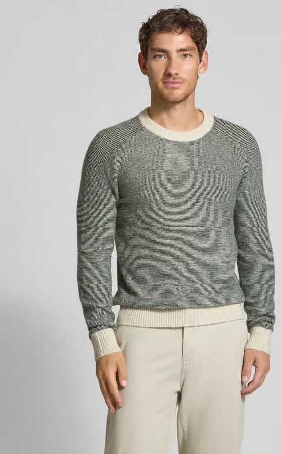 Selected Regular fit gebreide pullover met mix van alpaca en wol model 'RAI' - Foto 2