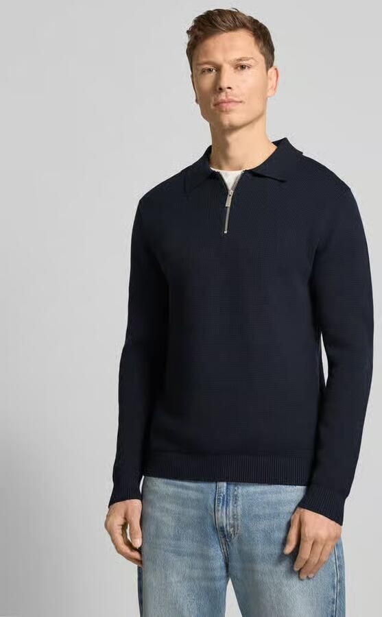 Selected Regular fit gebreide pullover van biologisch katoen model 'DANE' - Foto 2