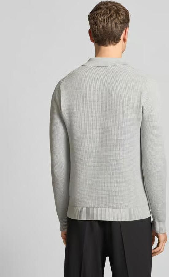Selected Regular fit gebreide pullover van biologisch katoen model 'DANE' - Foto 2