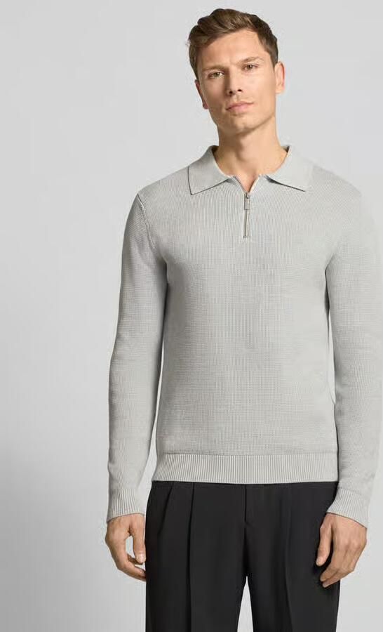 Selected Regular fit gebreide pullover van biologisch katoen model 'DANE' - Foto 3