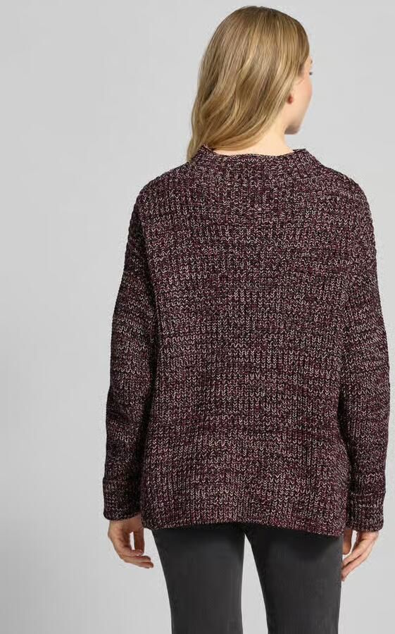 Selected Regular fit gebreide pullover van katoenmix model 'SELMA'