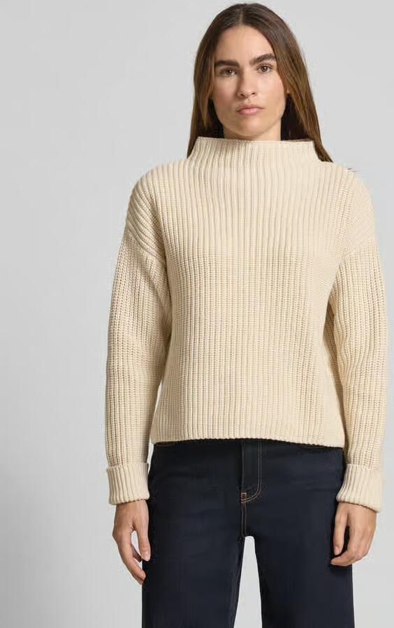 Selected Regular fit gebreide pullover van katoenmix model 'SELMA' - Foto 5