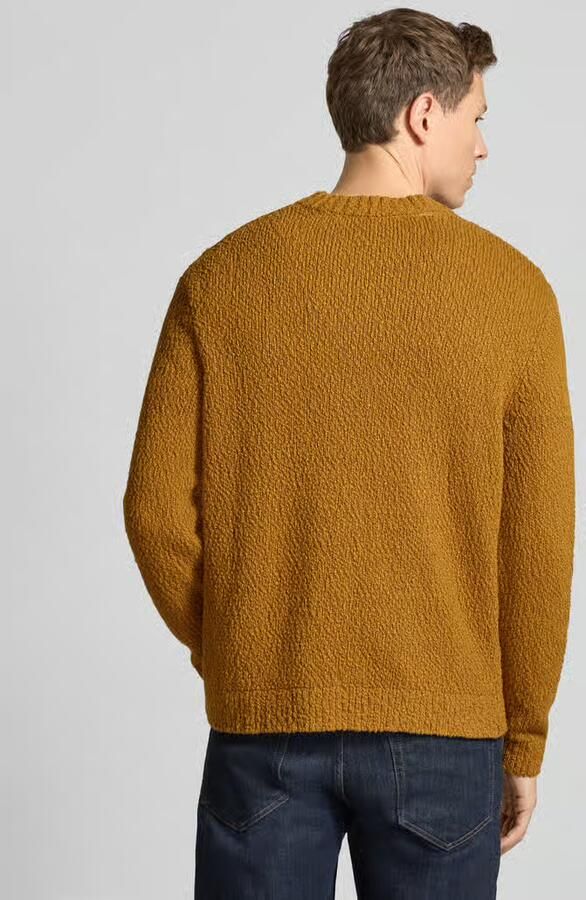 Selected Regular fit gebreide pullover van puur biologisch katoen model 'Angus' - Foto 2