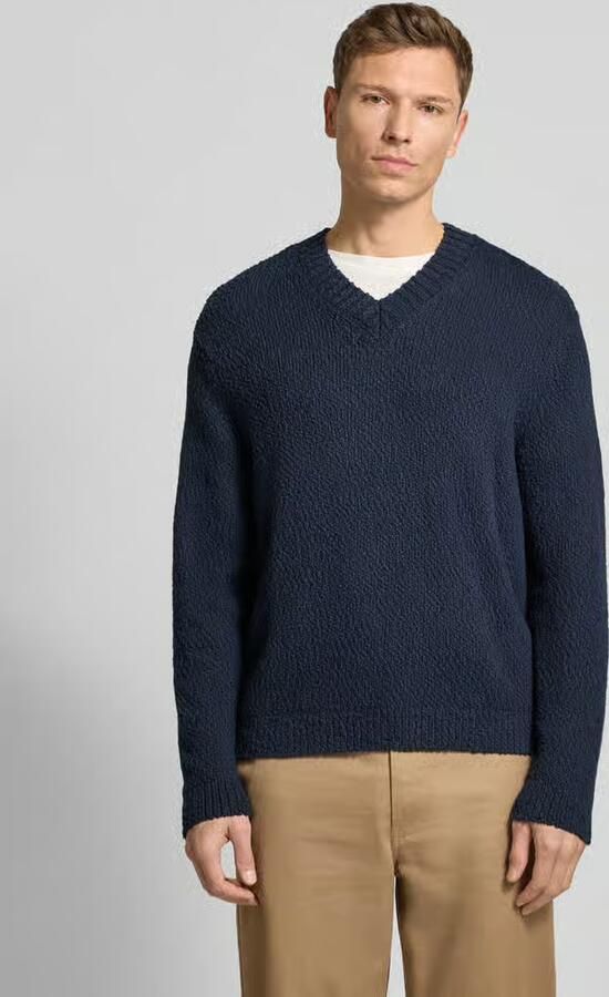 Selected Regular fit gebreide pullover van puur biologisch katoen model 'ANGUS' - Foto 4
