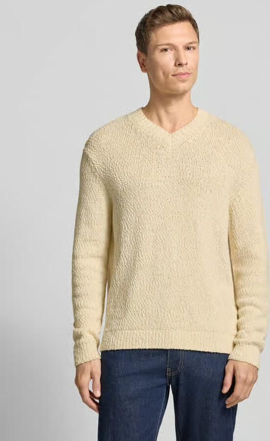 Selected Regular fit gebreide pullover van puur biologisch katoen model 'Angus' - Foto 2