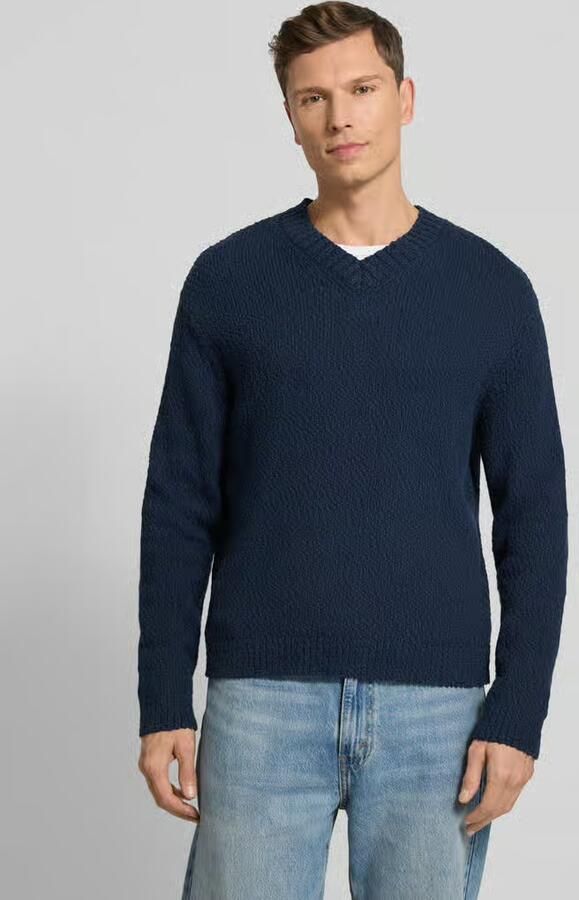 Selected Regular fit gebreide pullover van puur biologisch katoen model 'ANGUS' - Foto 2