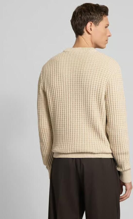 Selected Regular fit gebreide pullover van puur biologisch katoen model 'TOM' - Foto 2