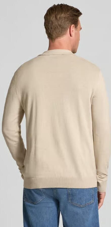 Selected Regular fit gebreide pullover van puur katoen model 'BERG' - Foto 4